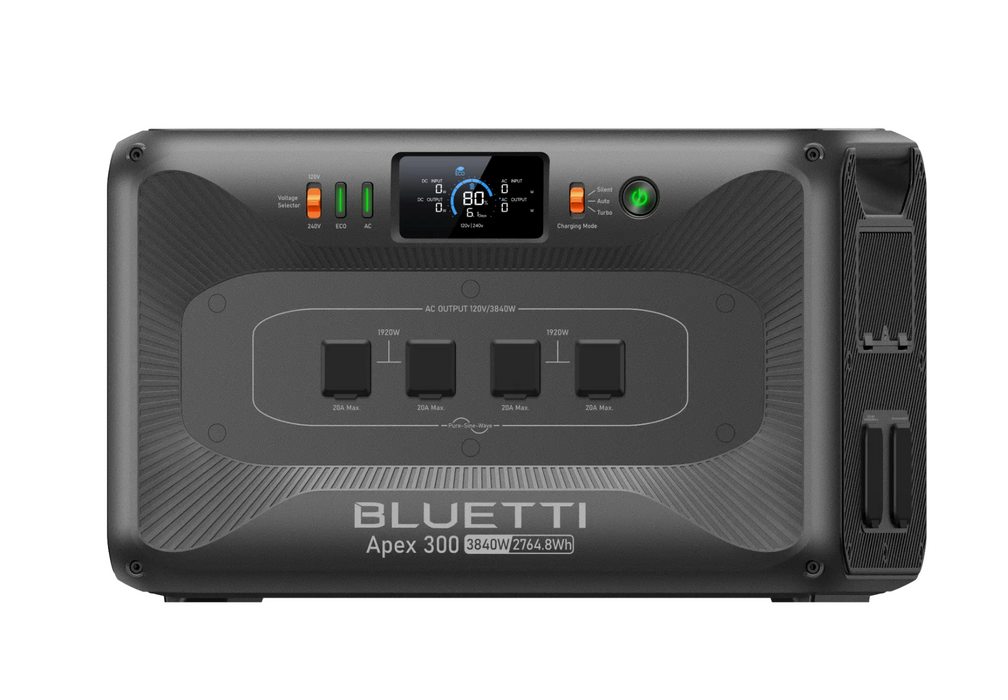 BLUETTI Apex 300 Power Station Bundle with Hub D1