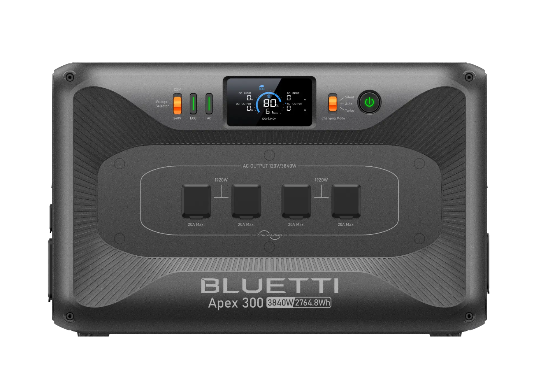 BLUETTI Apex 300 Portable Power Station + 2× B300K Expansion Batteries – 8,294.4Wh Total Capacity