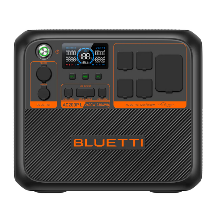 BLUETTI AC200P L Power Station – 2,400W, 2,304Wh