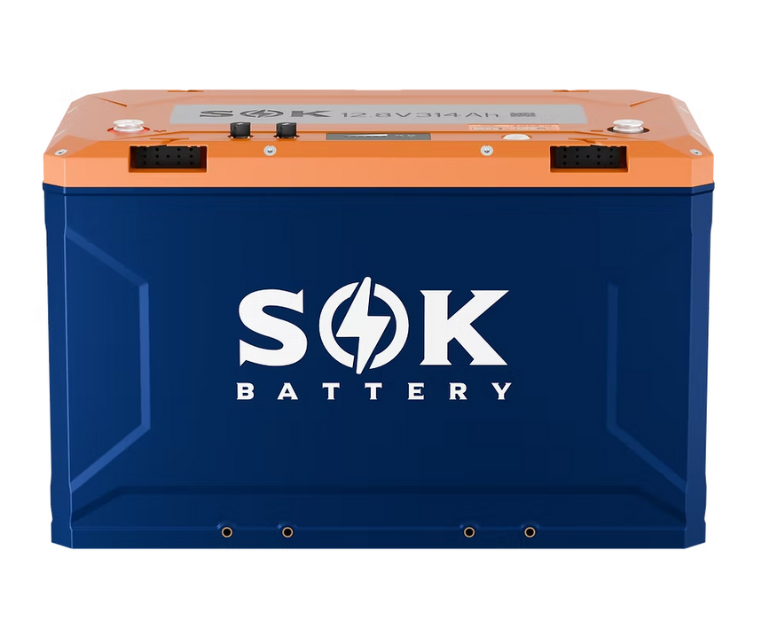 SOK Battery 12V314PH 12V 314Ah Lithium Battery | Built-In Heater, Bluetooth & Victron CAN