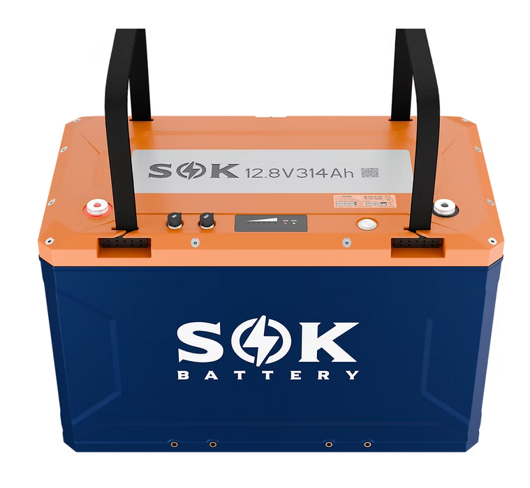 SOK Battery 12V314PH 12V 314Ah Lithium Battery | Built-In Heater, Bluetooth & Victron CAN