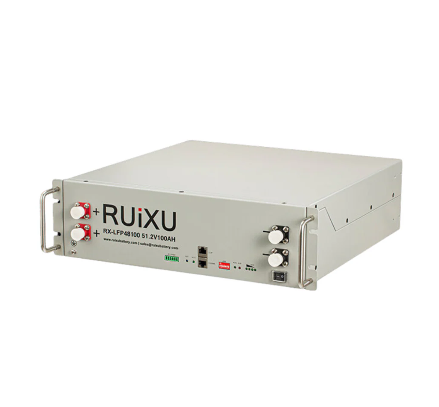 RUiXU RX-LFP48100 48V 100Ah LiFePO4 Rack Battery – UL1973 & UL9540A