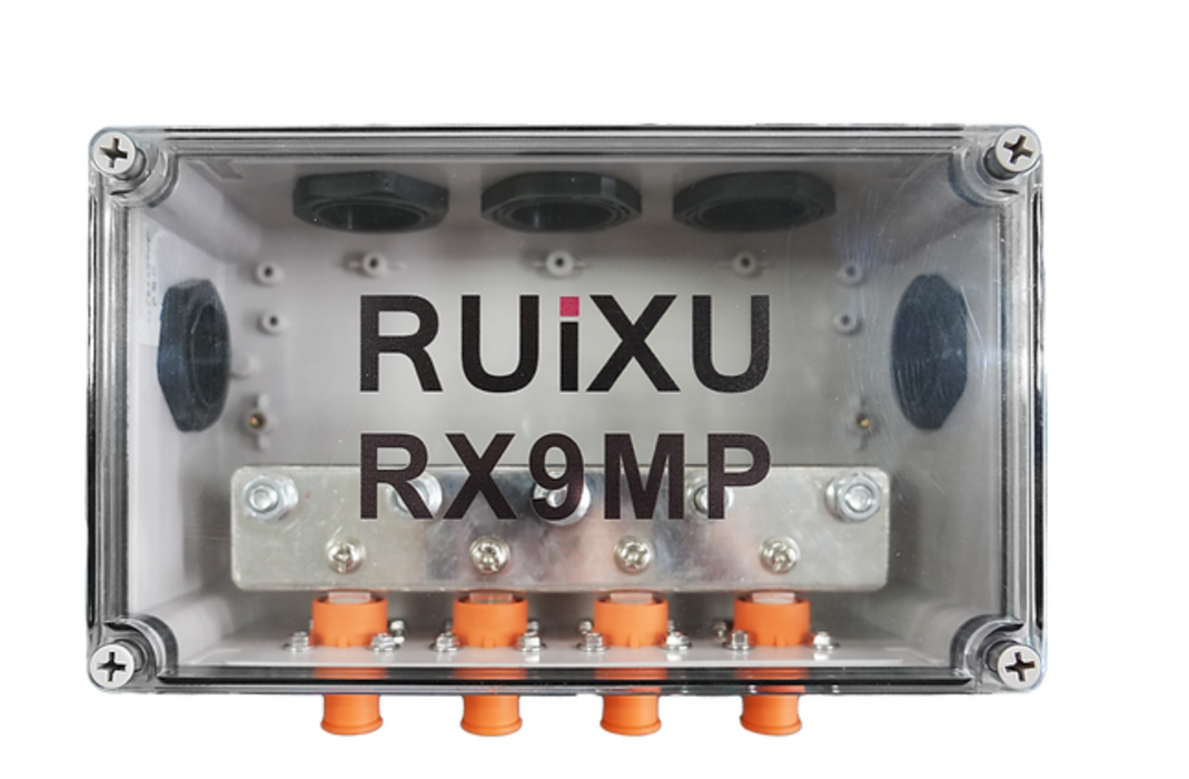 RUiXU RX9MP 800A Busbar for Lithi2-16 Battery | Orange + Black Terminals | One Pair