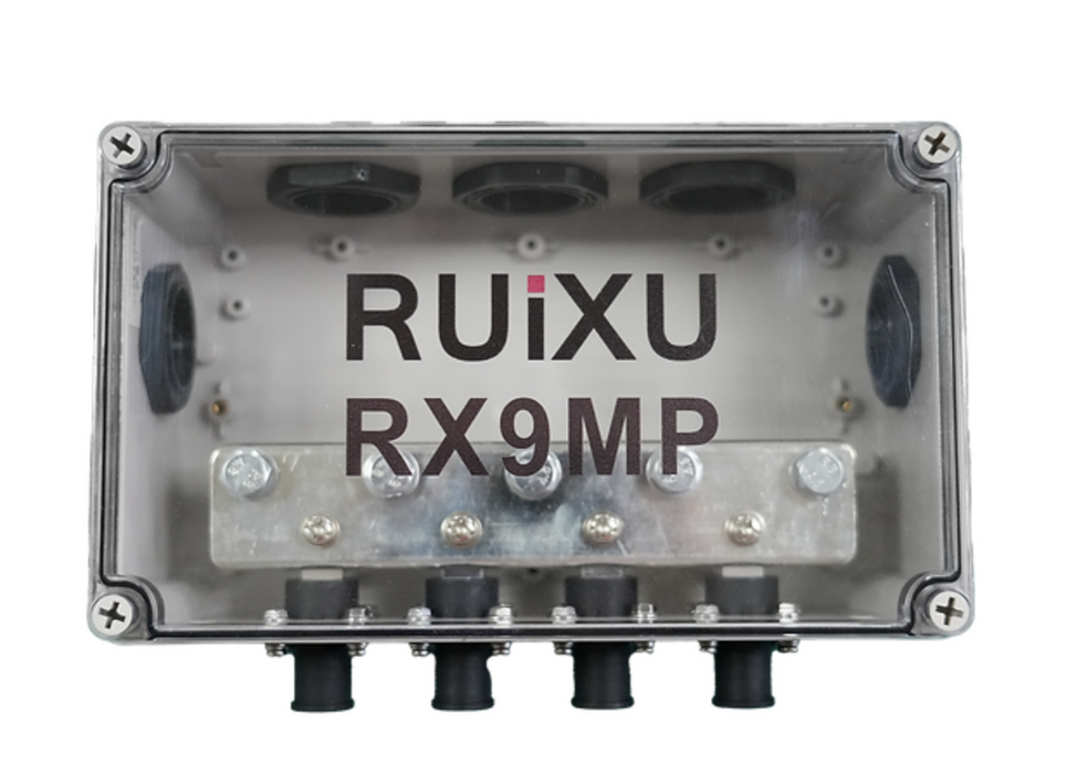 RUiXU RX9MP 800A Busbar for Lithi2-16 Battery | Orange + Black Terminals | One Pair