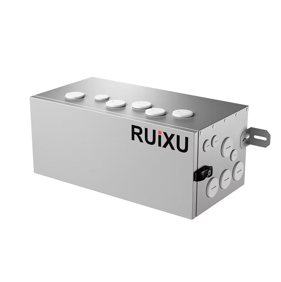 RUiXU Conduit Box for Lithi2-16 Battery | Fits RX-12K Inverter Systems