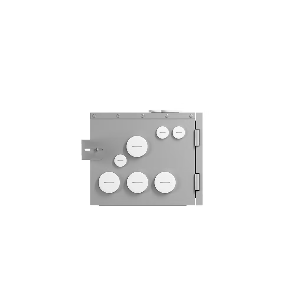 RUiXU Conduit Box for Lithi2-16 Battery | Fits RX-12K Inverter Systems