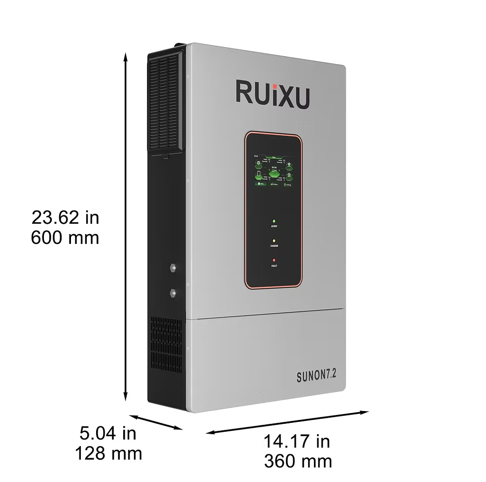RUiXU SUNON7.2 Solar Off-Grid Inverter | 7.2kW Single/Split-Phase | UL1741