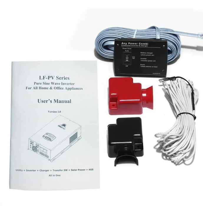 SunGoldPower Split-Phase Inverter Charger | 15000W Pure Sine Wave | 48V DC–120/240V AC