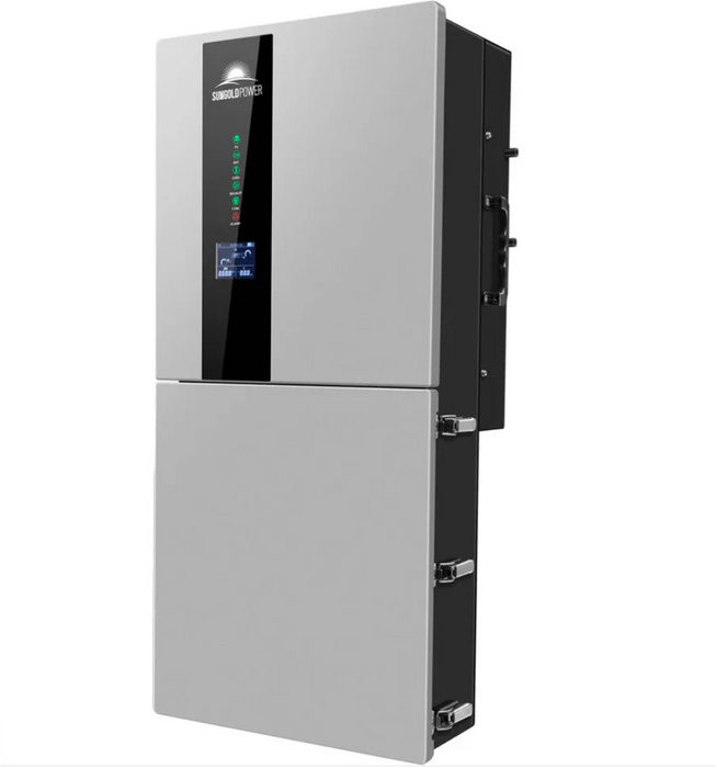 SunGoldPower Hybrid Inverter | 11.4kW 48V | Split-Phase 120/240V AC