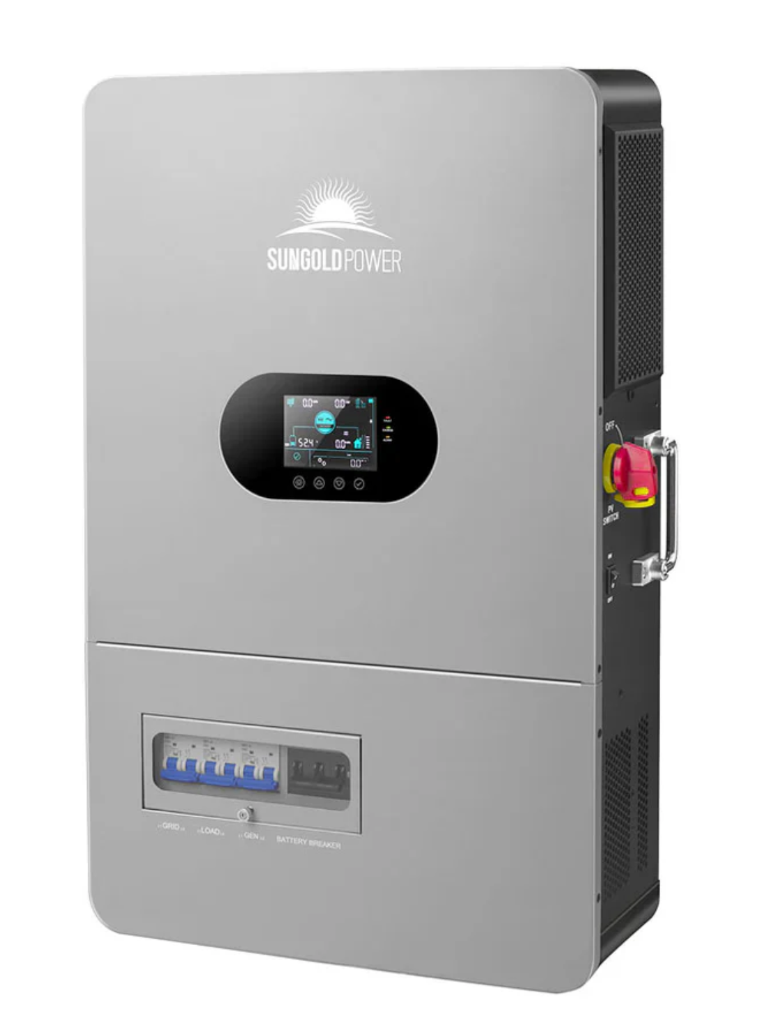 SunGoldPower Solar Inverter | 12kW 48V | Off-Grid Split-Phase 120/240V