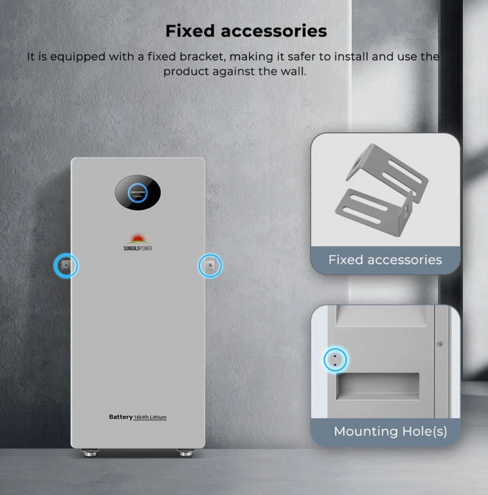 SunGoldPower PowerMax 314 Outdoor Battery | 51.2V 314Ah | UL1973 &amp | UL9540A