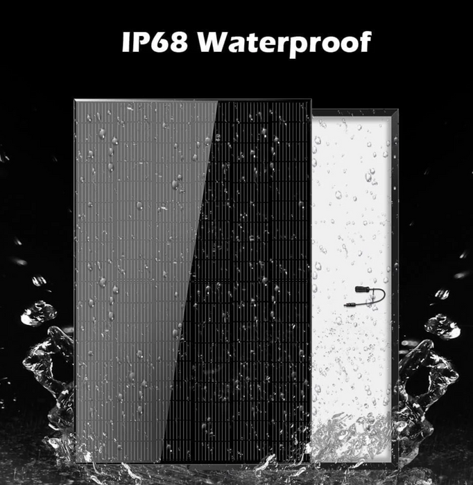 SunGoldPower Solar Panel | 415W Monocrystalline Black PERC | 6-Pack