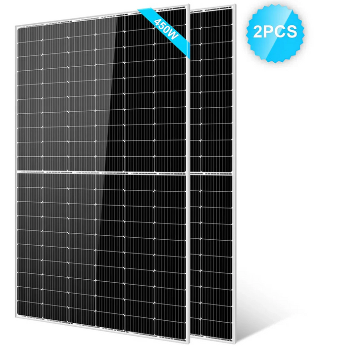 SunGoldPower Solar Panel | 450W Monocrystalline PERC | UL61730 | 2-Pack