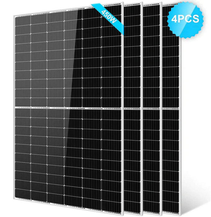 SunGoldPower Solar Panel | 450W Monocrystalline PERC | UL61730 | 4-Pack