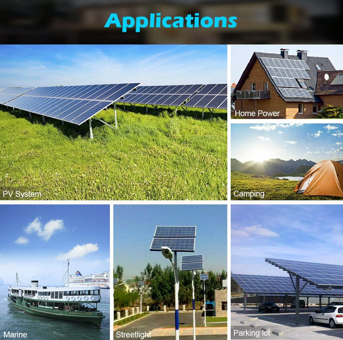 SunGoldPower Solar Panel | 550W Monocrystalline | 2-Pack