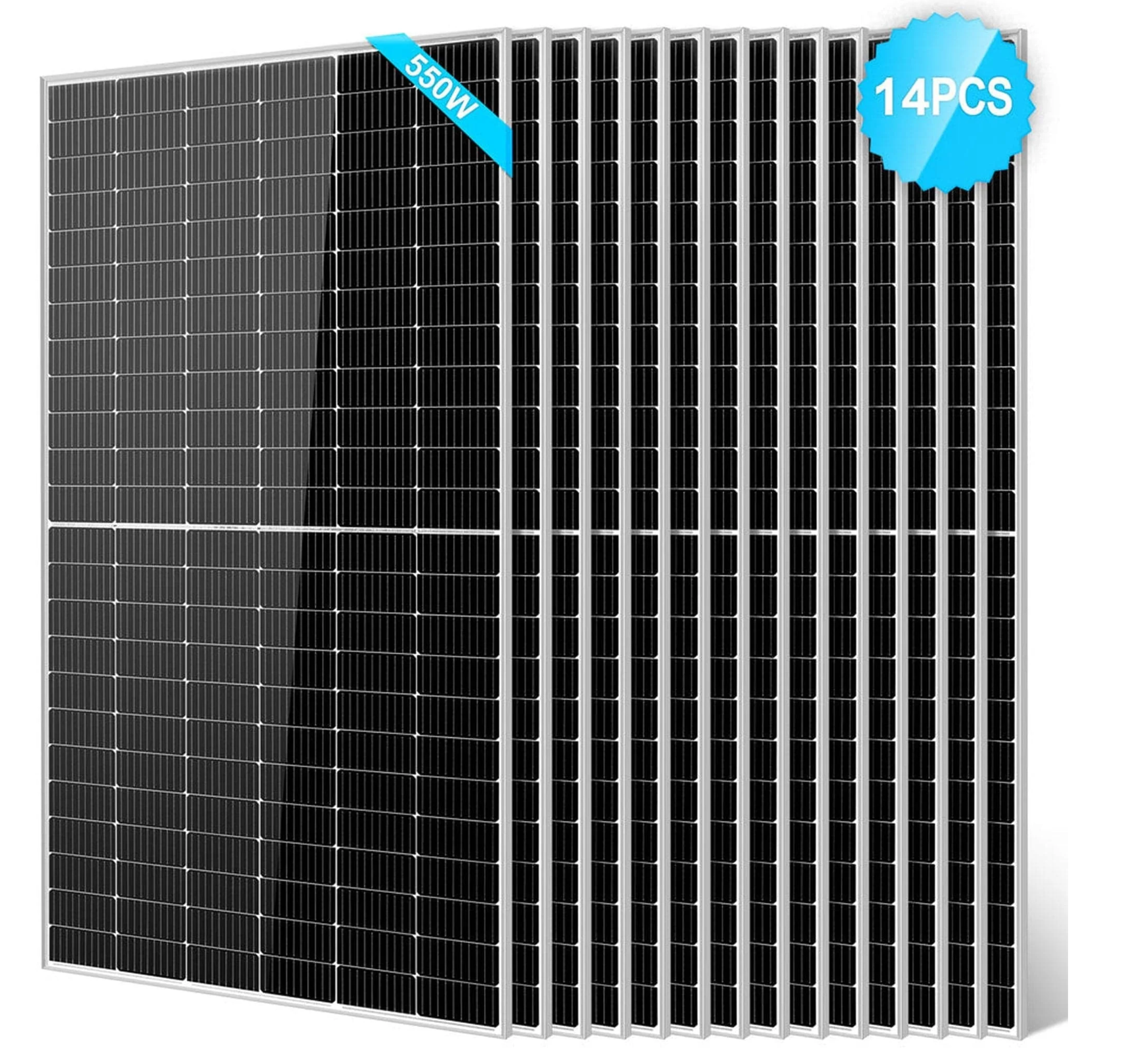 SunGoldPower Solar Panel | 550W Monocrystalline | 14-Pack