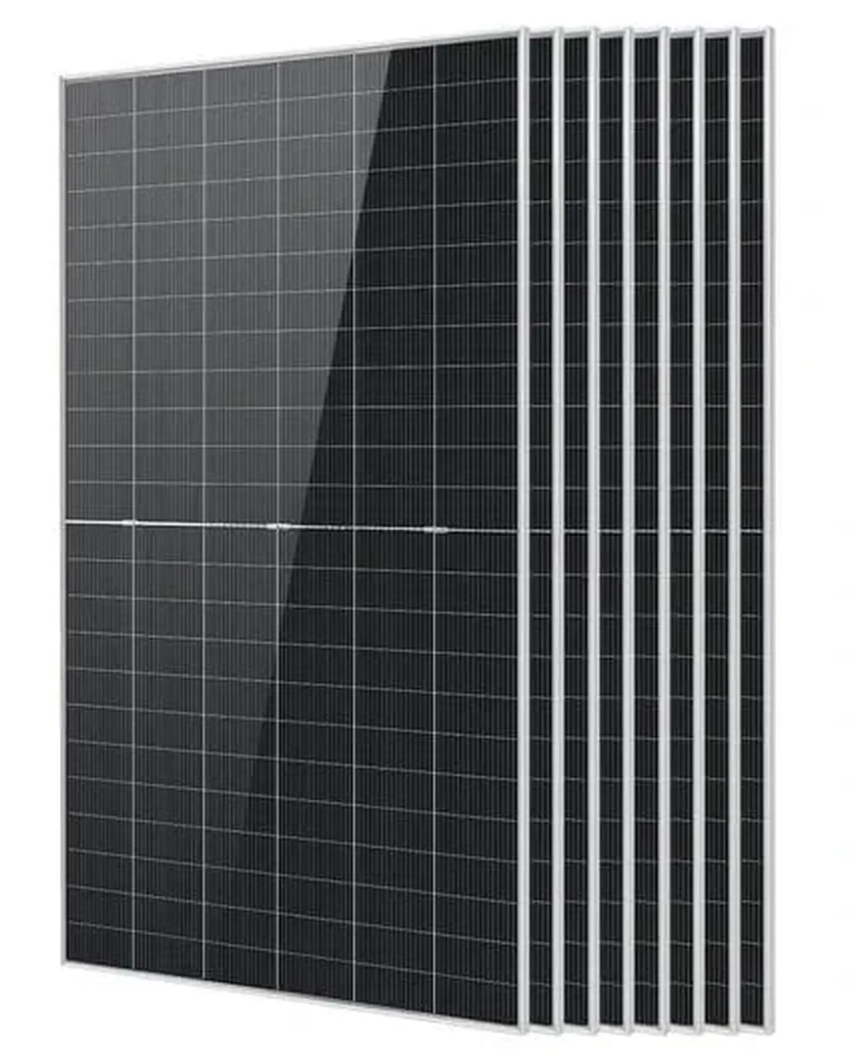 SunGoldPower Solar Panel | 590W Bifacial N-Type Monocrystalline | UL61730 | 8-Pack