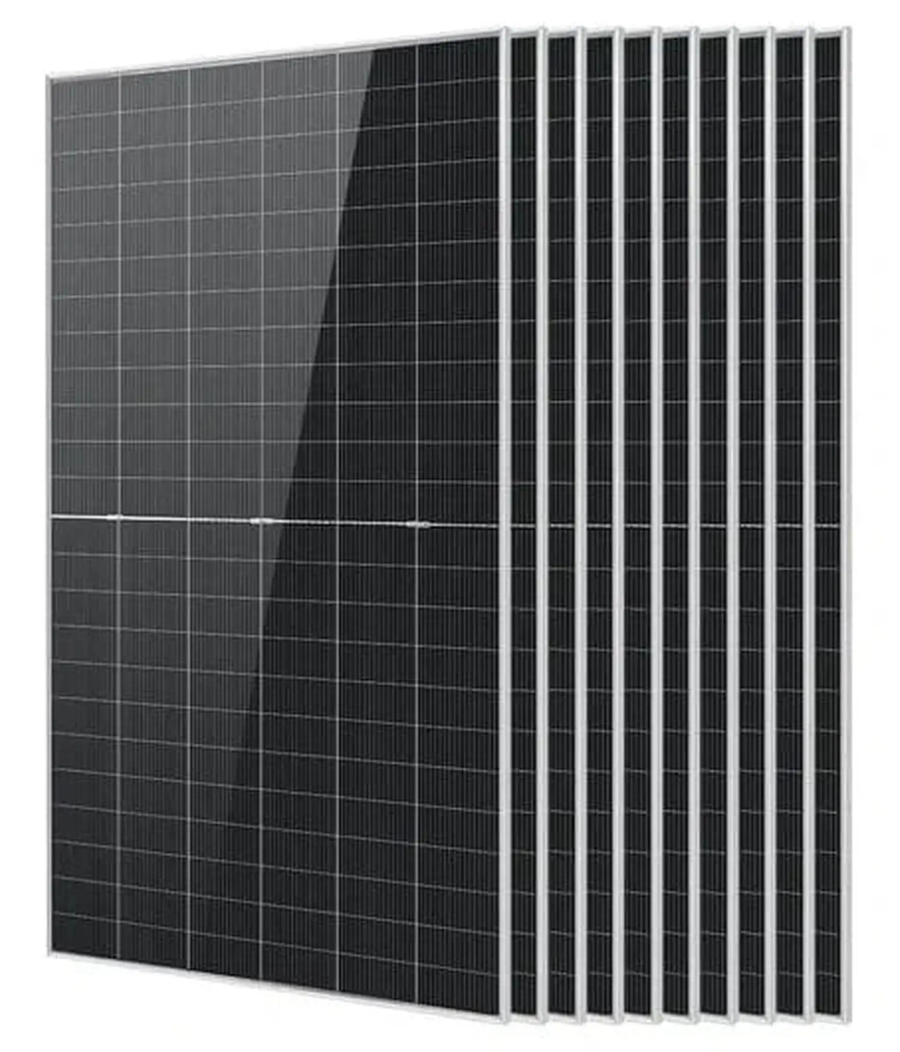 SunGoldPower Solar Panel | 590W Bifacial N-Type Monocrystalline | UL61730 | 10-Pack