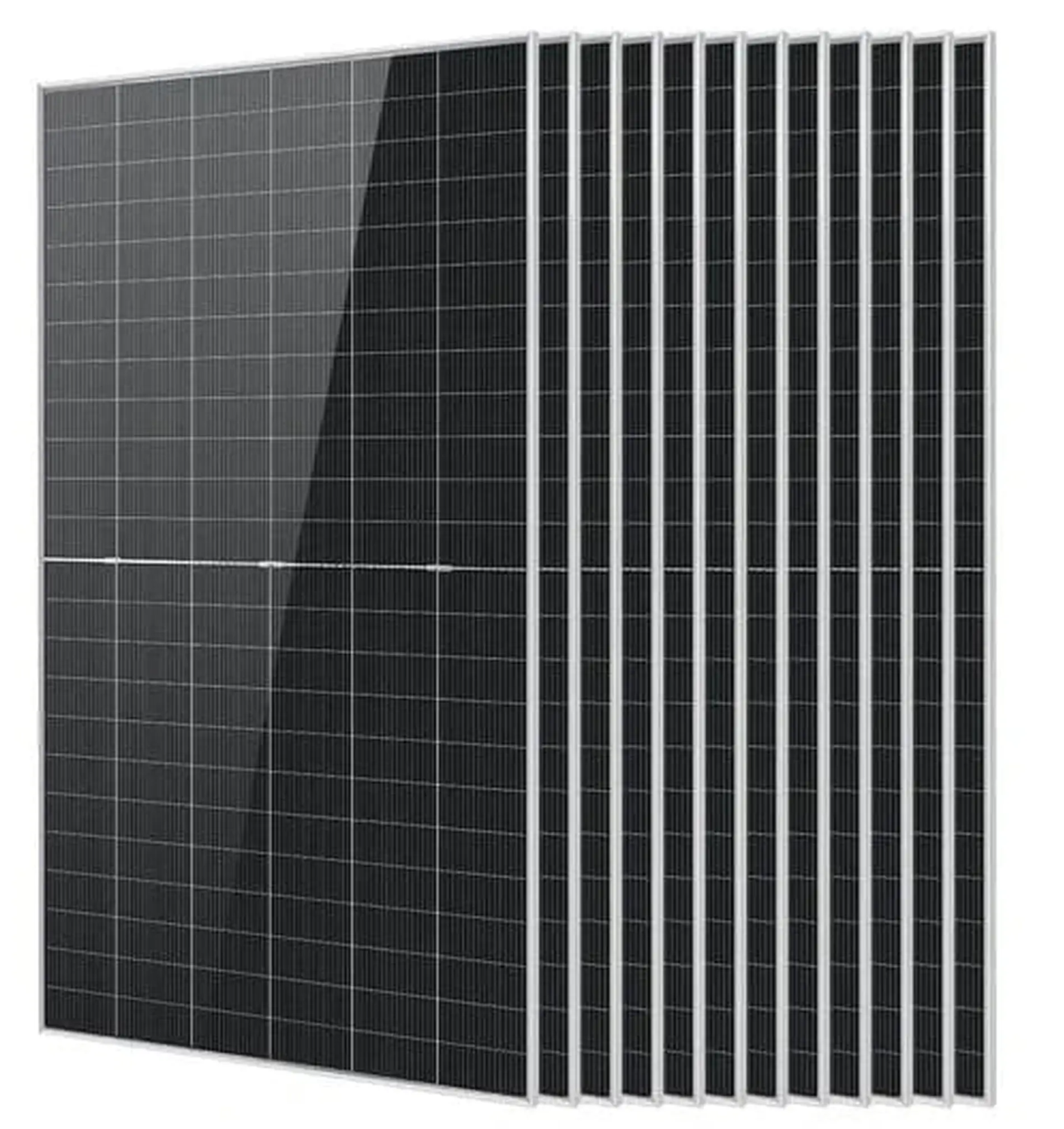SunGoldPower Solar Panel | 590W Bifacial N-Type Monocrystalline | UL61730 | 12-Pack