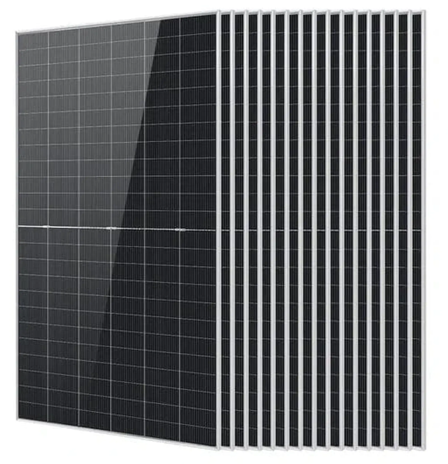 SunGoldPower Solar Panel | 590W Bifacial N-Type Monocrystalline | UL61730 | 16-Pack