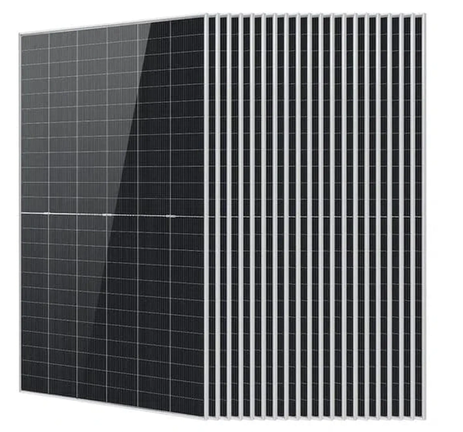 SunGoldPower Solar Panel | 590W Bifacial N-Type Monocrystalline | UL61730 | 20-Pack
