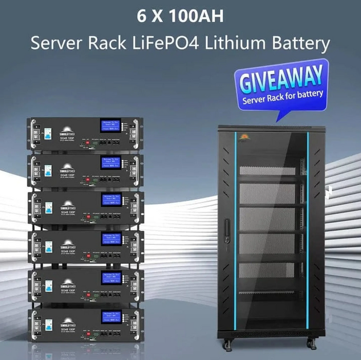 SunGoldPower Off-Grid Solar Kit | 18kW 48V Split-Phase 120/240V | 20.48kWh LiFePO₄ Battery | 415W Panels (20-Pack)