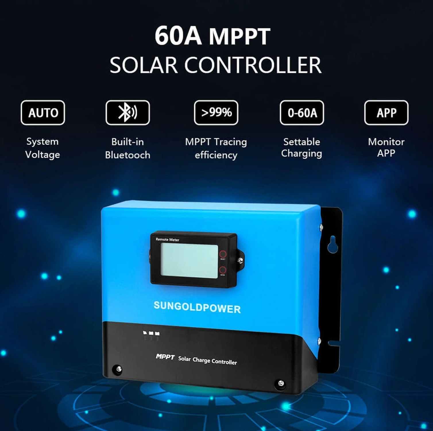 SunGoldPower Off-Grid Solar Kit | 4kW 12V Split-Phase 120/240V | LiFePO₄ Battery | 1200W Solar Panels