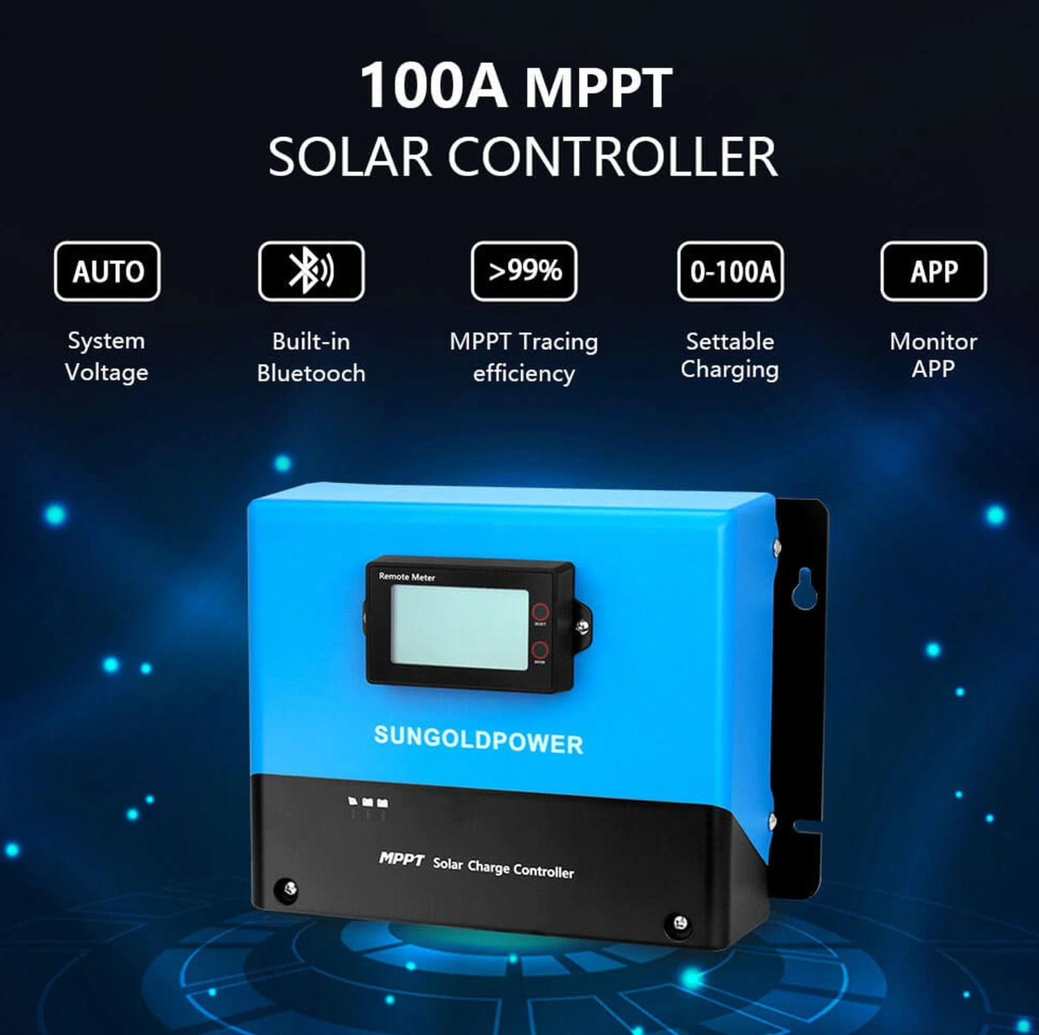 SunGoldPower Off-Grid Solar Kit | 6kW 48V Split-Phase 120/240V | 10.24kWh LiFePO₄ Battery | 370W Panels (6-Pack)