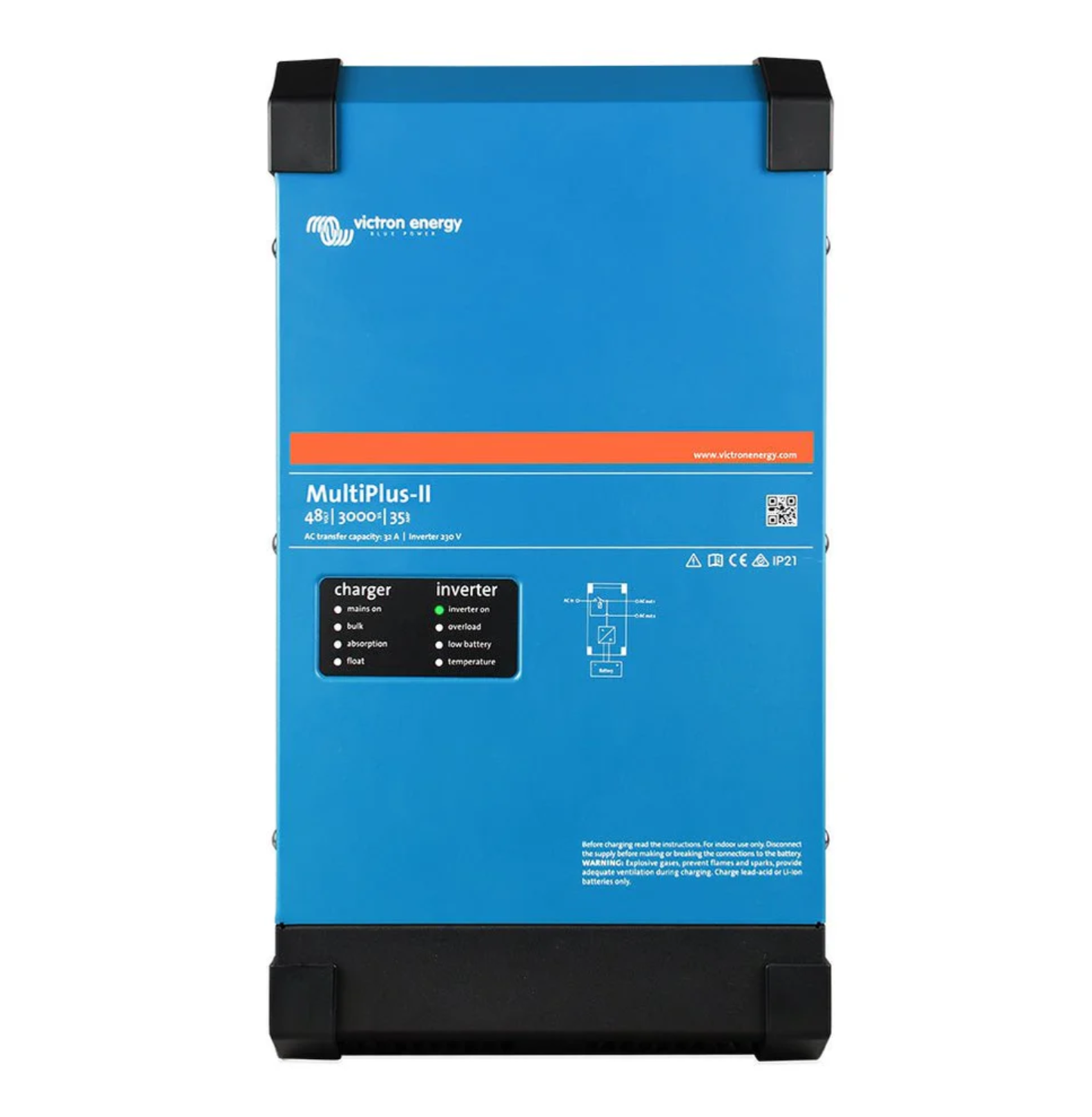 Victron Energy MultiPlus-II 48/3000 120V Inverter Charger