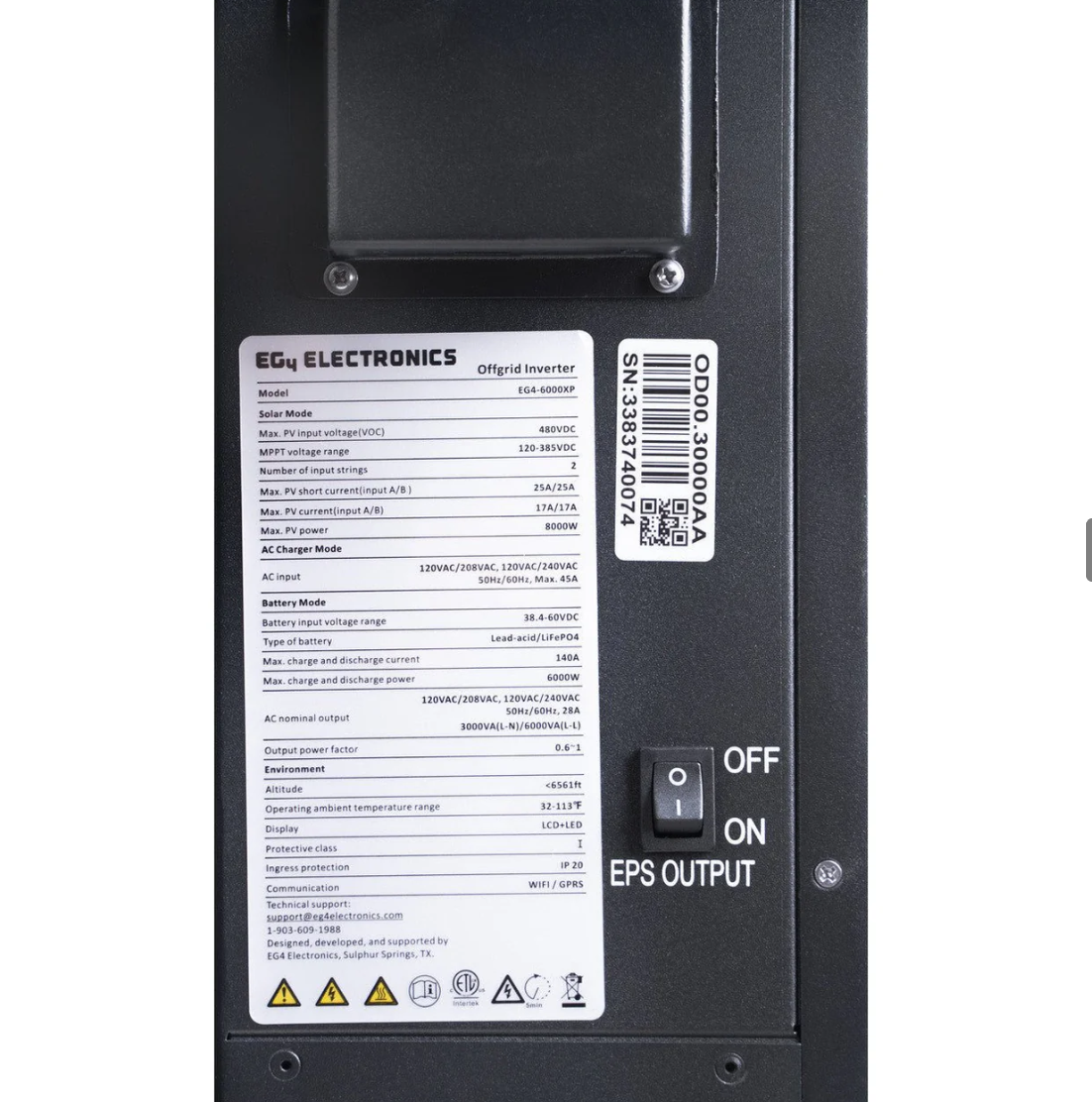 EG4 6000XP Off-Grid Inverter