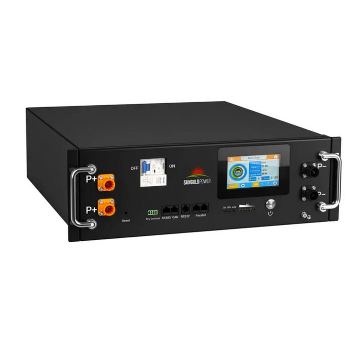 SunGoldPower CoreX 5 Pro Server Rack 48V 100AH Residential Energy Storage Battery Pack