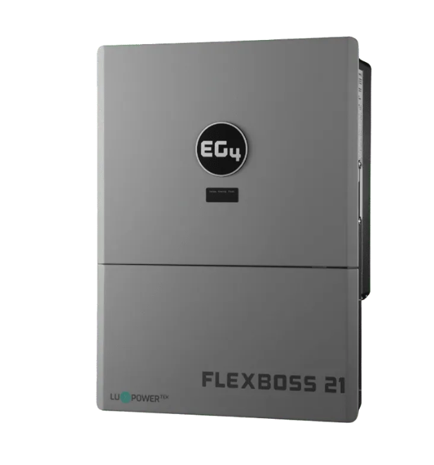 EG4 Wallmount All Weather Battery & FlexBoss21 Hybrid Inverter (ESS) | 14.3-85.8kWh | UL9540 | Grid-Tied Home Solar System (21kW-63kW PV)