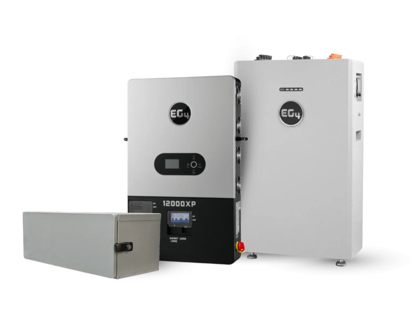 EG4 WallMount 314Ah All Weather Battery + 12000XP Inverter V2