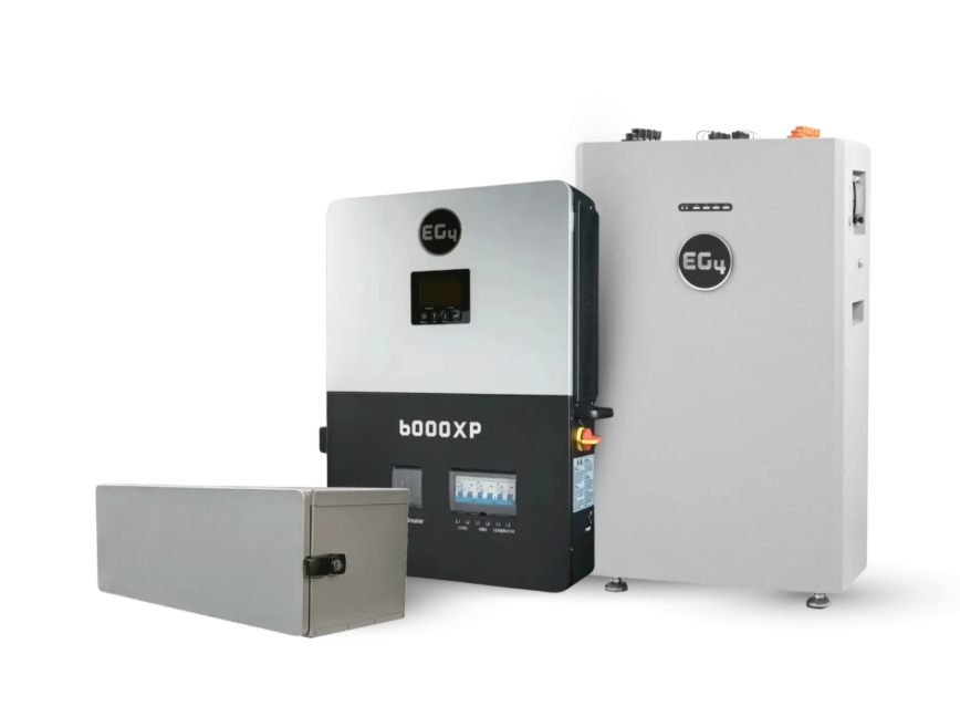 EG4 WallMount 314Ah All Weather Battery + 6000XP Inverter