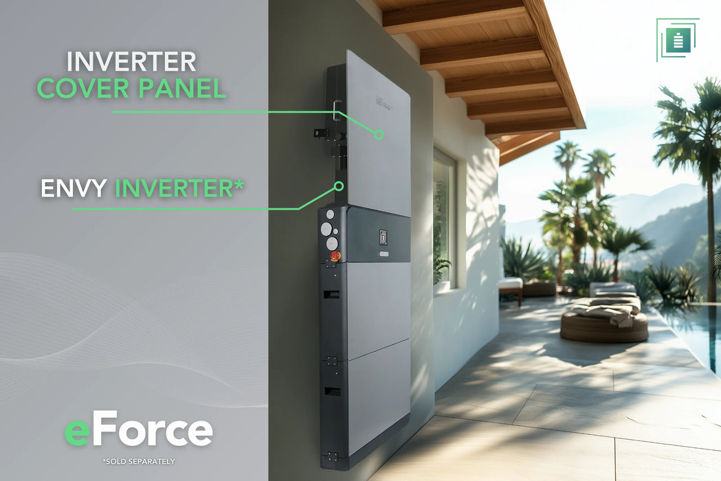 Fortress Power eForce Cover | Enhanced Protection for Wall-Mounted Battery Systems